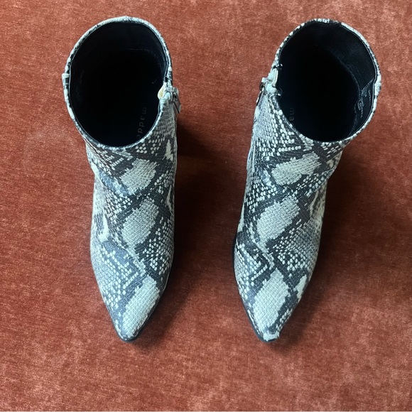 Steve Madden Snakeskin Ankle Boots - Picture 3 of 5